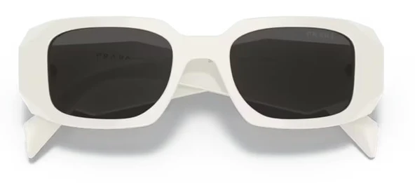 Prada SPR 17W 1425S0 White-Dark Grey Kadın Güneş Gözlüğü