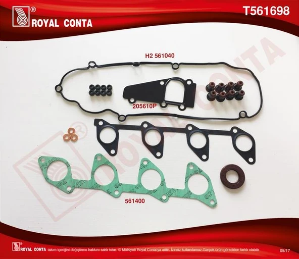 ÜST TAKIM CONTASI REINZ KEÇELİ S.LASTİKLİ P307-P406-BOXER 2.0 HDİ SKC SİZ - 1