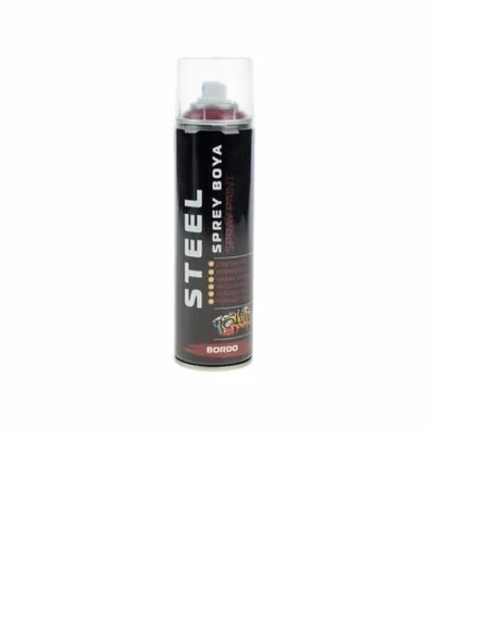 Steel Sprey Boya Bordo 200ml 3421