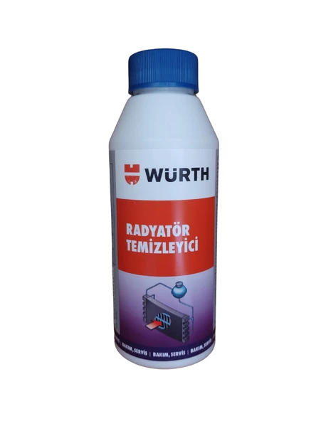 Würth Radyatör Temizleyici 250 ml | Soğutma Sisteminizi Koruyun ve Performansını Artırın