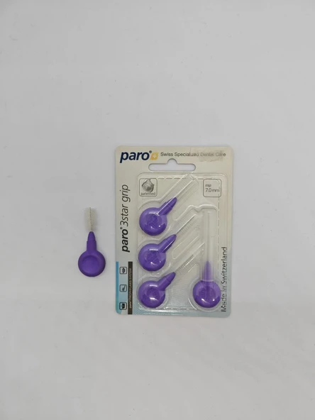 TechTic 1095 Flexi Kauçuk Arayüz Ortodonti Köprü İmplant Fırçası Arayüz DişFırçası - 3