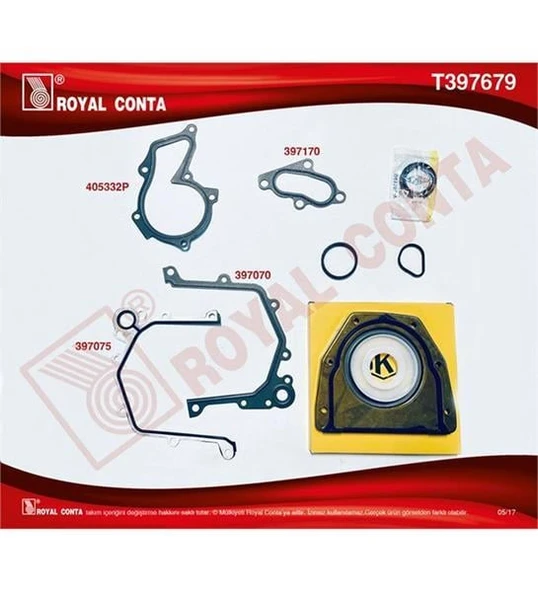 ALT MOTOR TAKIM CONTA SKT KECELI FOCUS 1.6 16V ZETEC S / DURATEC EFI 98 04