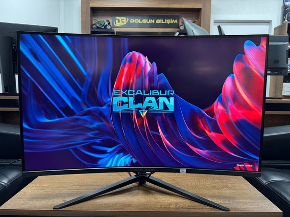 Casper Excalibur M.E315FHD-G 31.5” Full HD 240Hz 1ms Curved Oyuncu Monitörü (İKİNCİ EL) - 2