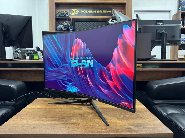 Casper Excalibur M.E315FHD-G 31.5” Full HD 240Hz 1ms Curved Oyuncu Monitörü (İKİNCİ EL) - 4