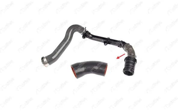 TURBO HORTUMU PLASTİK BORU HARİÇ OK İLE GÖSTERİLEN KÜÇÜK HORTUM ESPACE V JR 1.6dCi 130 R9M 409 15