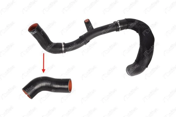 TURBO HORTUMUPLASTİK BORU HARİÇOK İLE GÖSTERİLEN KÜÇÜK HORTUM FIAT DUCATO