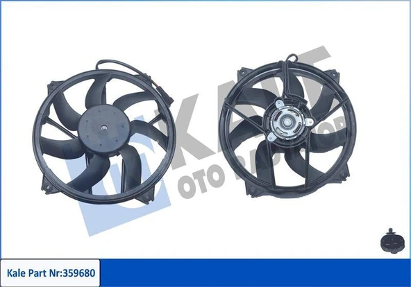 FAN MOTOR PARTNER-BERLINGO-C4-3008 2.0HDİ-308 1.6 16v 1.6-2.0HDİ 09-14-5008 2.0HDİ-BlueHDİ 09-17