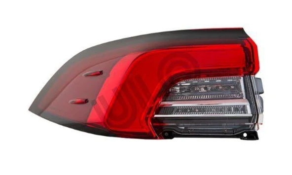 STOP LAMBASI SOL DIŞ - LEDLİ TOYOTA COROLLA 1.5L M15AFKS MZEA11 20- . 1.8L 2ZRFXE ZWE211 19- MAKYAJLI KASA