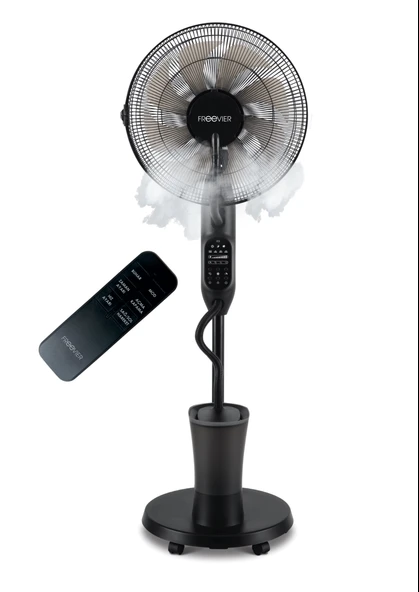 FREEVİER VENÜS WU-FS09-DC BUHARLI VANTİLATÖR SİYAH
