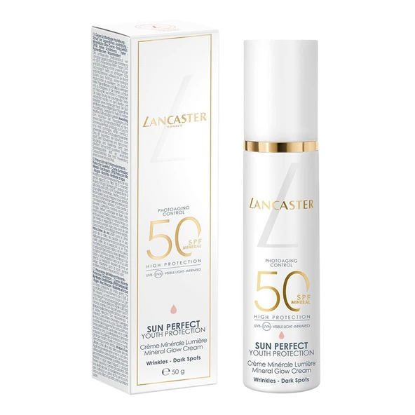 Lancaster Sun Perfect Mineral Glow Cream SPF50 50 ml