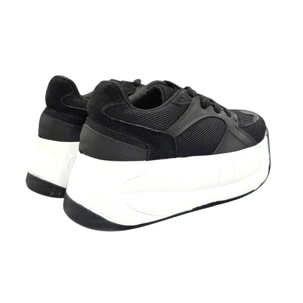 Aybaak 5007 Yüksek Dolgu Topuk Kadın Ayakkabı Sneaker - 6