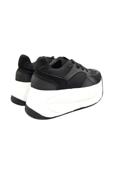 Aybaak 5007 Yüksek Dolgu Topuk Kadın Ayakkabı Sneaker - 12