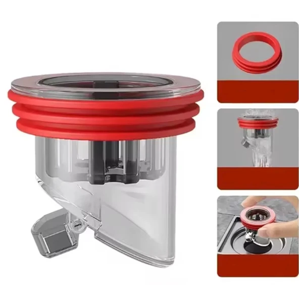 Banyo Giderine Takılan Gider Kokusu Engelleyici Duş Drenajı Not:giderin Içine Takılır. 42mm Çap