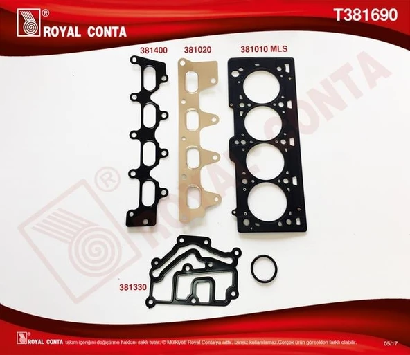 ÜST TAKIM CONTA LGN-CLIO 1.4-1.6 16 V K4J-K4M