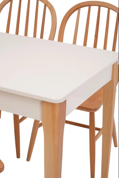 Paris Lak Panel MDF Otomatik Açılır Mutfak Masası 70x110cm - Resim 4