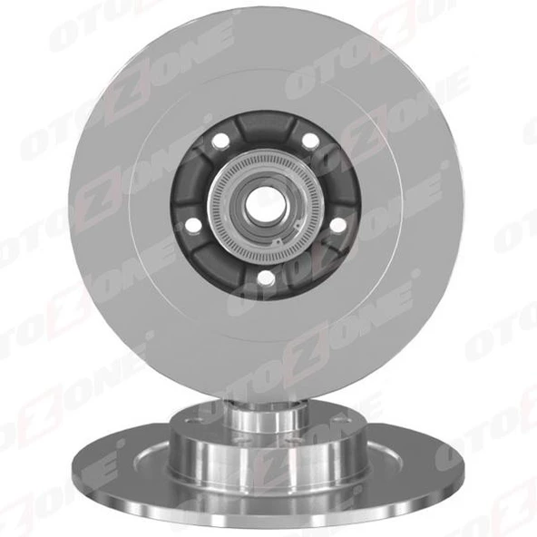 ARKA FREN AYNASI RENAULT LAGUNA III 07 15 LATITUDE 11 300x11x9.5x5DELİK RULMANLI ABS SENSÖRLÜ ürün görseli 1