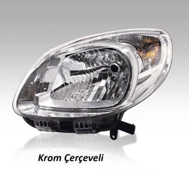 FAR SOL MANUEL RENAULT KANGOO 12 KROM ÇERCEVELİ - 1