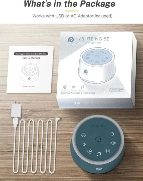 Dreamegg D1 Ses Makinesi Bebek - 6
