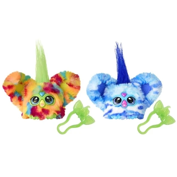 Furby Furblets 2'li Paket Her Biri 45+ Ses Pix-elle & Ooh-koo
