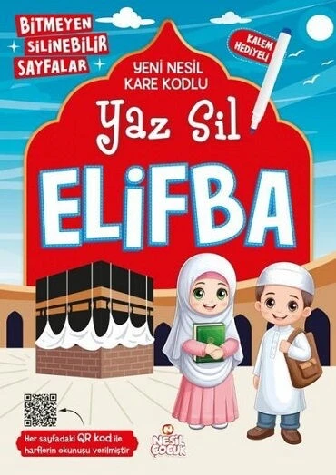 Yaz Sil Elifba Kalem Hediyeli Nesil Çocuk Yayınları