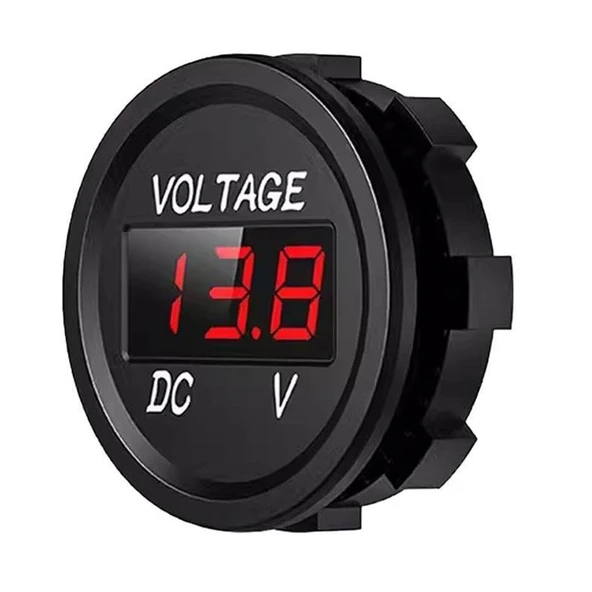 Ayt Powermaster IC-230D Voltmetre Ampermetre Pano Tip 6-32 Volt İç Çap 28 Mm Dış Çap 36.5 Mm - 2