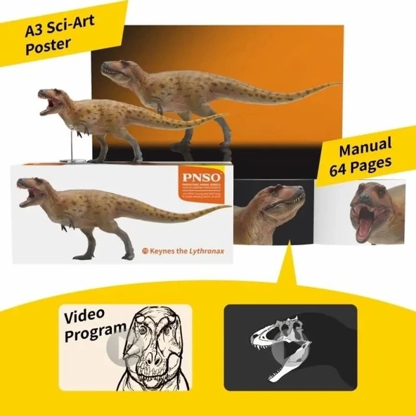 PNSO Prehistorik Dinozor Modelleri-69 - 3