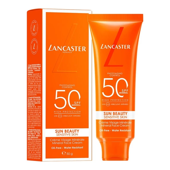 Lancaster Sun Beauty Sensitive Mineral Face Cream SPF50 50 ml
