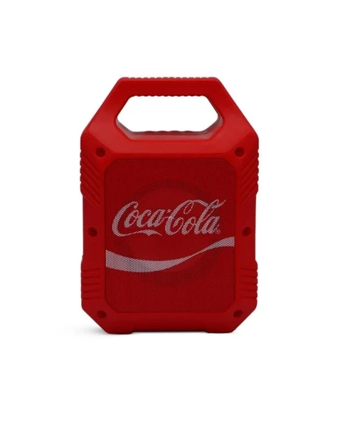 Coca-Cola Hafif Mini Parti Hoparlörü Beyaz