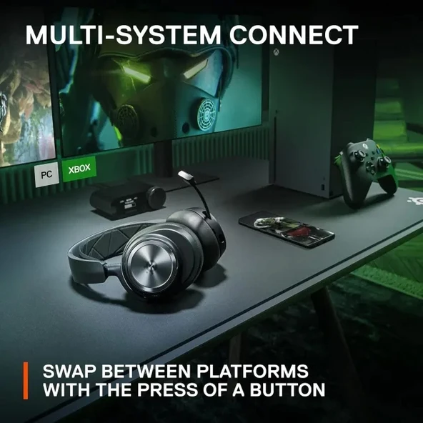 SteelSeries Arctis Nova Pro Kablosuz Multi-Sistem Gaming Kulaklık - 7