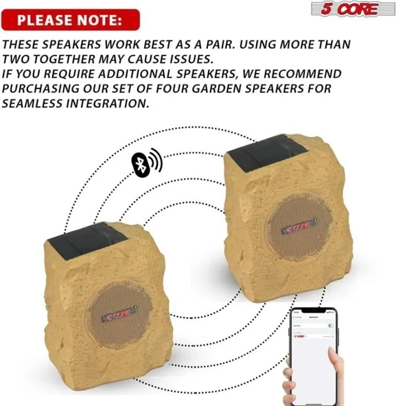 5 Core Tws Su Geçirmez Bluetooth Hoparlör - 9