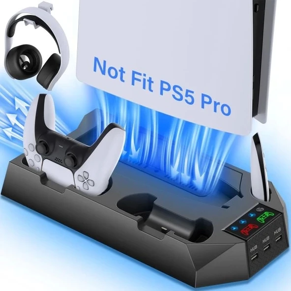 PS5 Standı ve Soğutma İstasyonu - 2