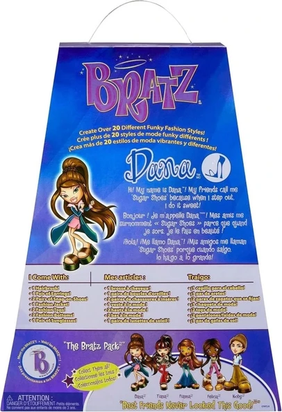 Bratz Orijinal Moda Bebeği Dana Serisi 3 - 7