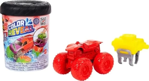 Hot Wheels Monster Trucks Renk Gösterimi 2'li Paket Single Pack