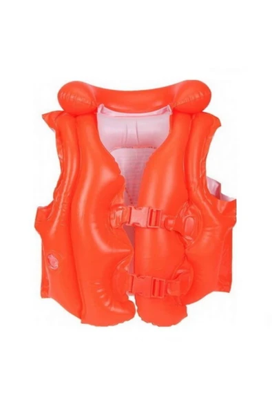 Yakalı Kırmızı Yelek