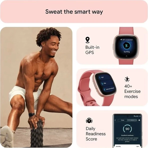 Fitbit Versa 4 Akıllı Saat - 2