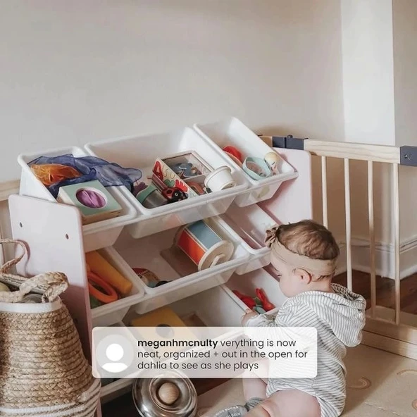 Delta MySize 9 Kutulu Plastik Oyuncak Düzenleyici - 6