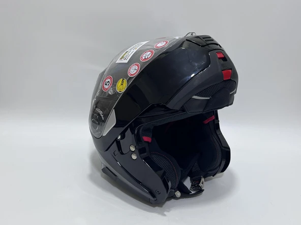Nolan N100-5 Classic N-Com Çene Açılır Kask L Beden - 4