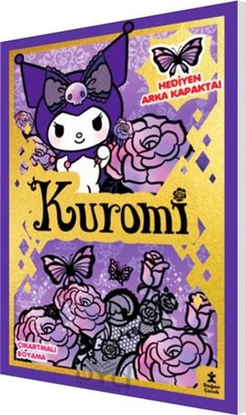 Kuromi Parti Zamanı Çıkartmalı Boyama Kitabı Doğan Çocuk