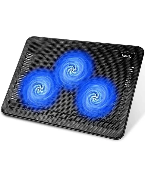 Havit HV-F2056 15.6"-17" Laptop Soğutucu Black+Blue