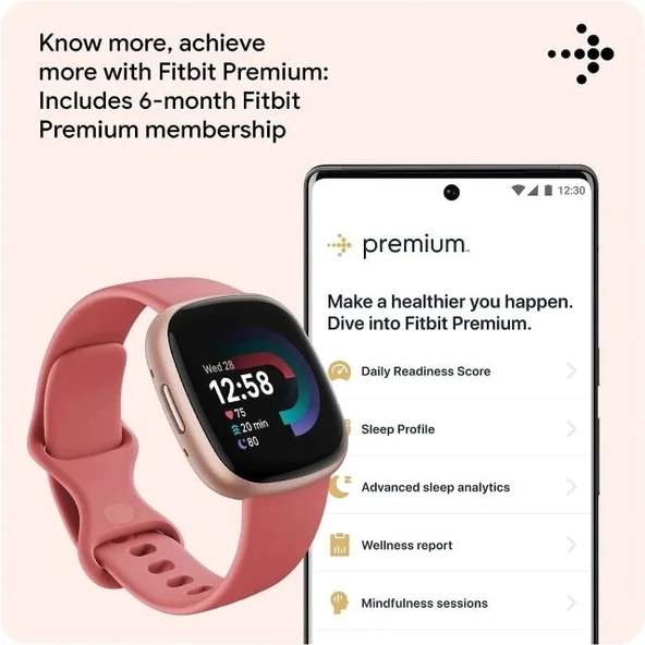 Fitbit Versa 4 Akıllı Saat - 5