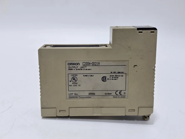 Omron C200H-OD219 PLC Çıkış Modülü 2. El - Resim 3