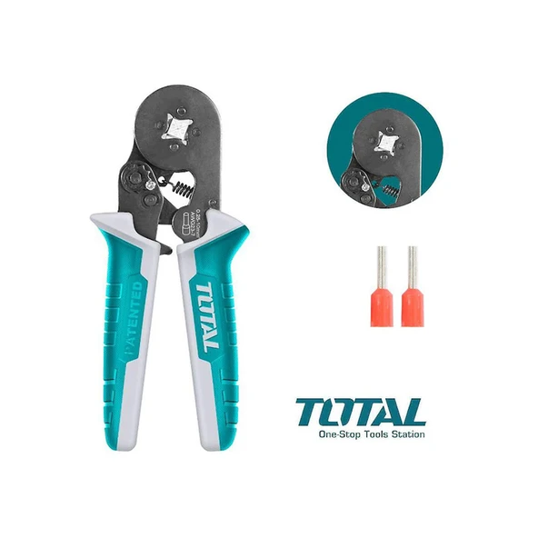 Total Yüksük Sıkma Pensesi Sıkma Aralığı 0,25-10 Mm2 Thcpg2510