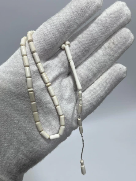 Kesme Fildişi Tesbih 5,33 Gram - Koleksiyonluk Fil Dişi Tespih ürün görseli