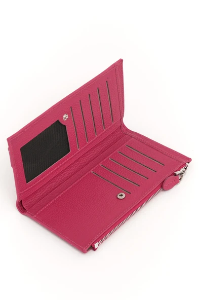 Kadın Deri Cüzdan Pembe 213505 - 4