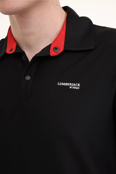 LUMBERJACK 5M ML HOPE 12ITL401 5FX KKOL POLO T-SHIRT - 8