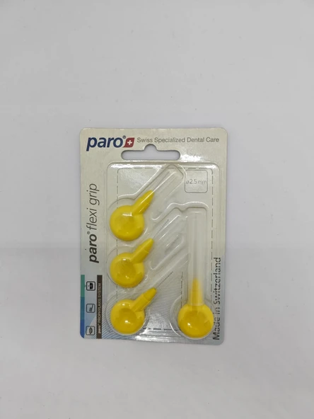 TechTic 1074 Flexi Kauçuk Arayüz Ortodonti Köprü ve İmplant Fırçası Arayüz Fırçası - 3