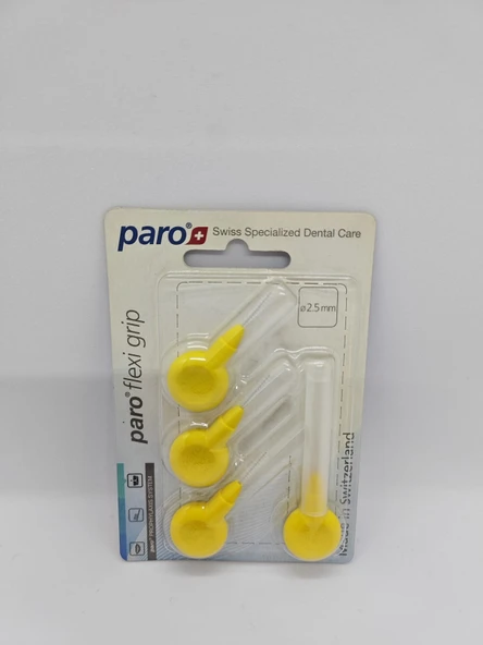 TechTic 1074 Flexi Kauçuk Arayüz Ortodonti Köprü ve İmplant Fırçası Arayüz Fırçası - 2