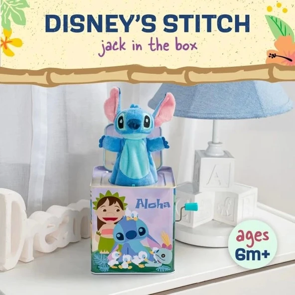 Lilo ve Stitch Klasik Jack in The Box Müzikli Oyuncak - 2