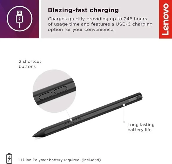 Lenovo Active Pen 2 - 2