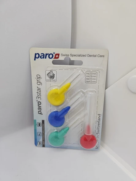 TechTic 1090 Flexi Kauçuk Arayüz Ortodonti Köprü ve İmplant Fırçaları Set - 5